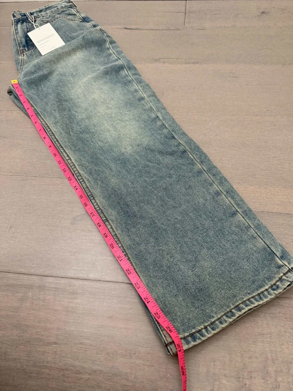 Men's Washed Baggy Jeans
